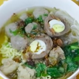 Baso Ikan Isi Telor