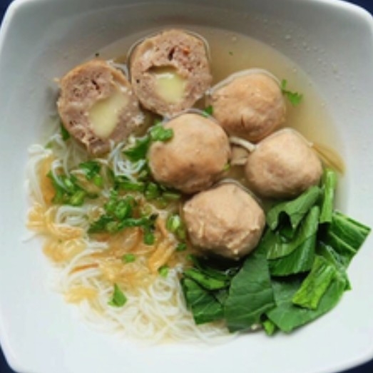 Baso Ikan Mozzarella