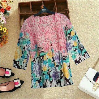 Batik Flower Top