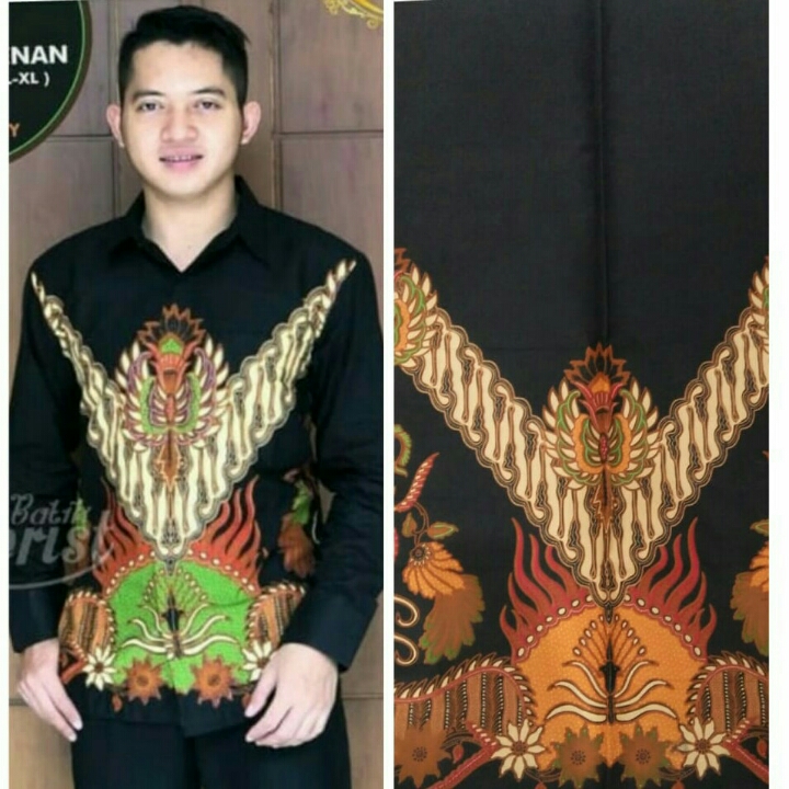 Batik KATUN POTONGAN LENGAN PANJANG