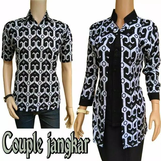 Batik couple jangkar