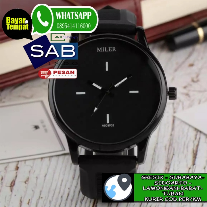 Battle store Miler Jam Tangan Pria Sport Casual Original Anti Air 50M