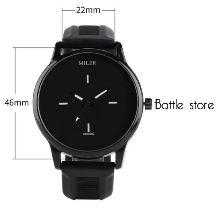 Battle store Miler Jam Tangan Pria Sport Casual Original Anti Air 50M 2