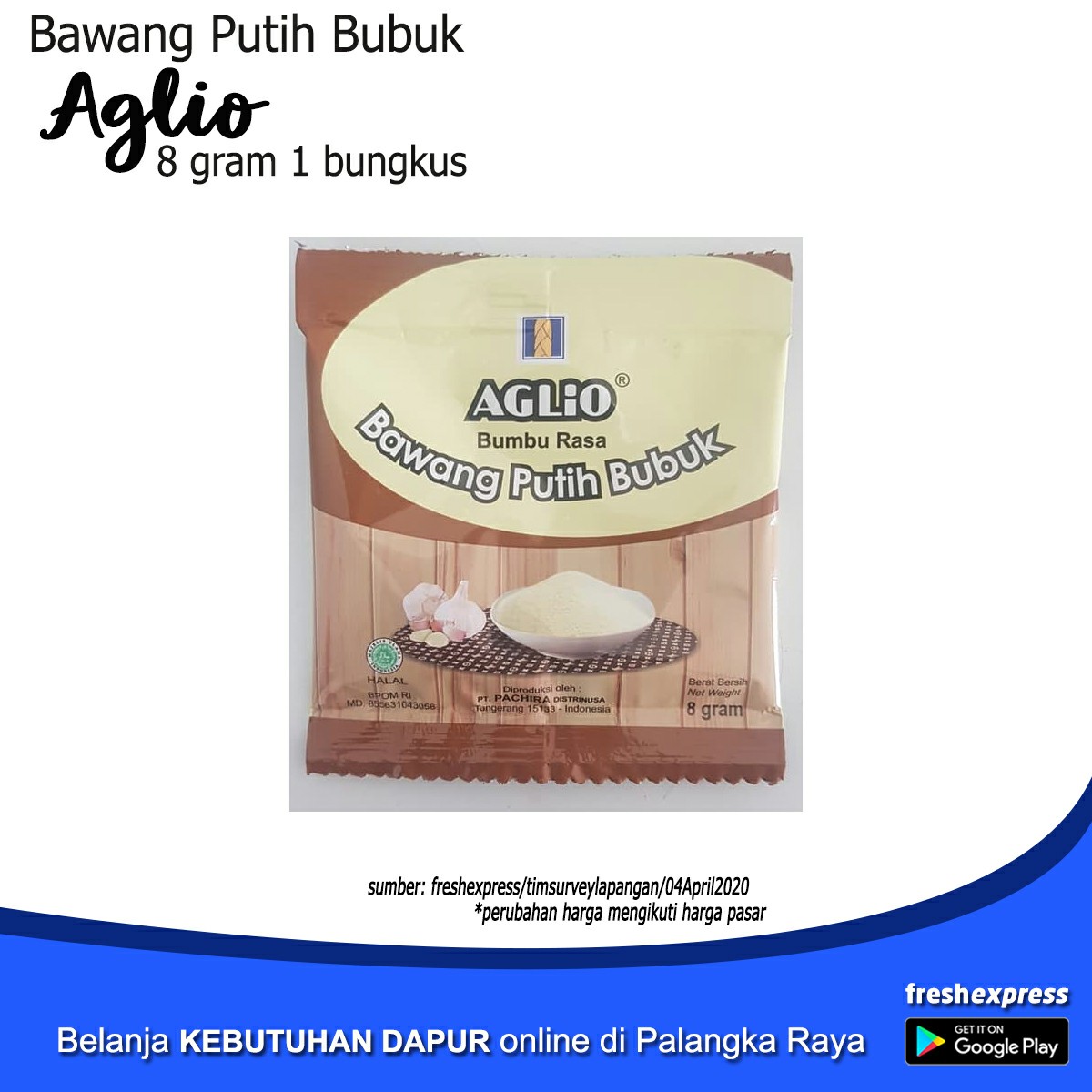 Bawang Putih Bubuk Aglio 1 Pcs