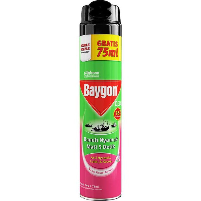 Baygon Aerosol Flower Garden 600ml