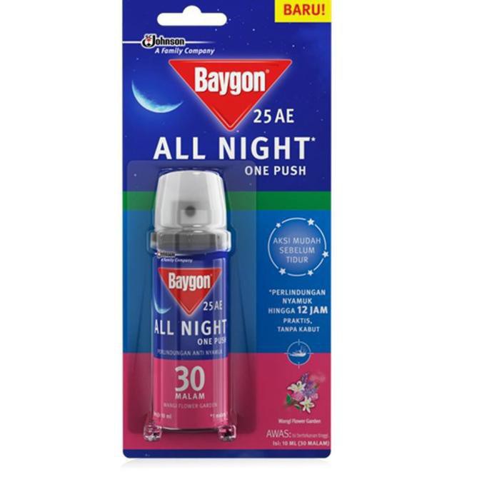 Baygon All Night Plower Garden 10ml