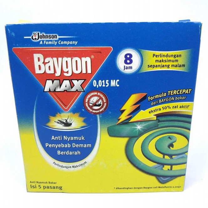 Baygon Coil Box 5pcs