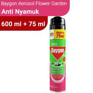 Baygon Flower Garden 600ml 75ml