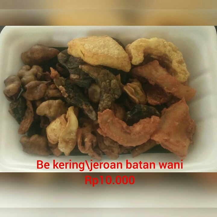 Be Kering Jeroan Batan Wani