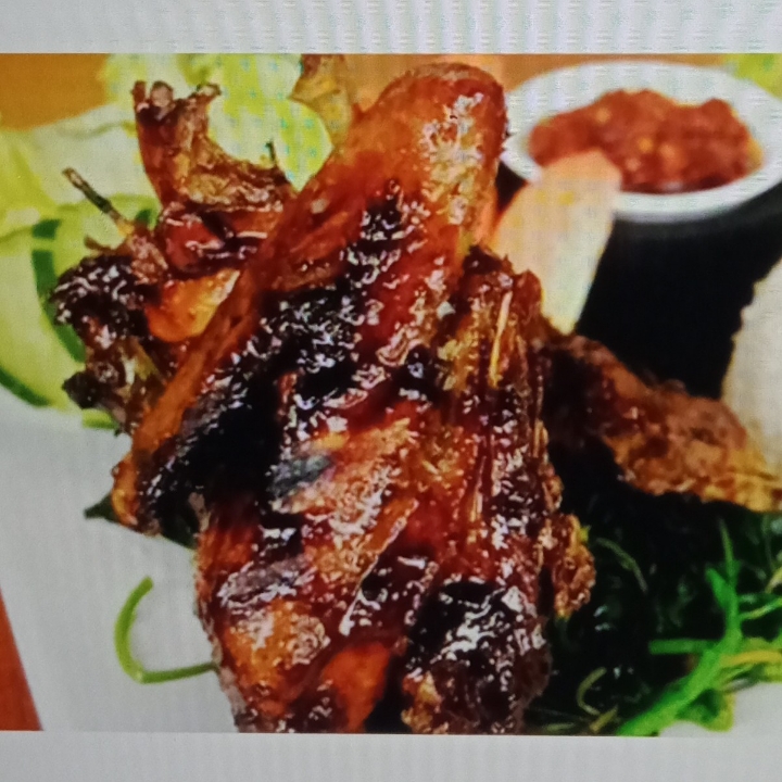 Bebek Bakar Tanpa Nasi