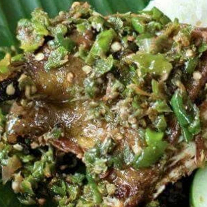 Bebek Goreng Sambel Ijo