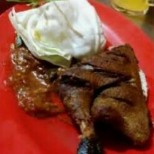 Bebek Gorengan Lalapan