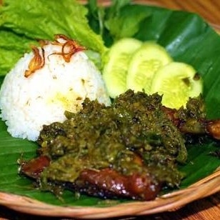 Bebek Penyet Sambel Ijo