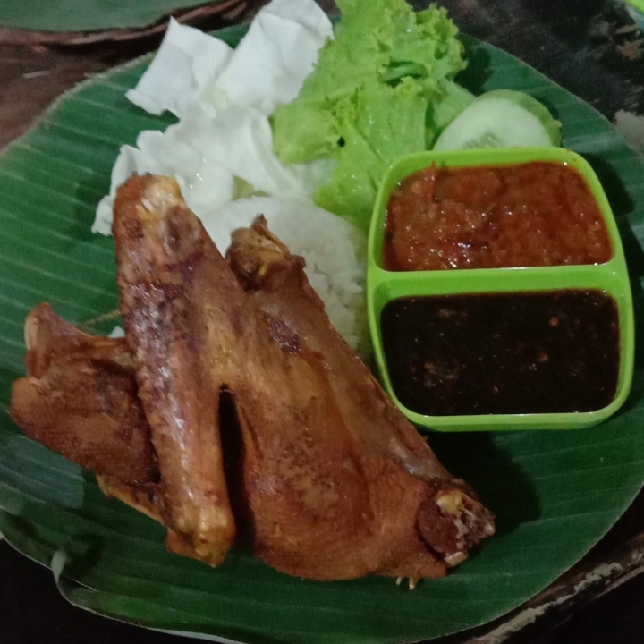 Nasi bebek perporsi