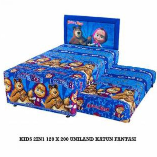 Bed Sorong Katun Biru 2in1 Sand Fantasy 3