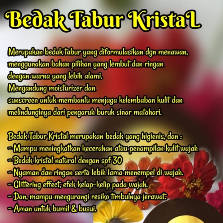 Bedak Tabur Kristal LS 2