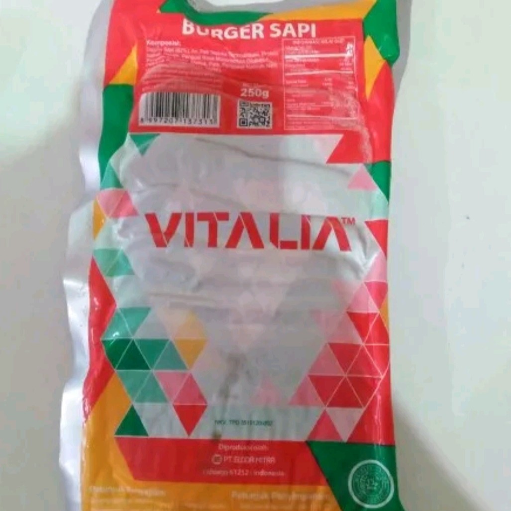 Beef Burger Sapi Vitalia 250gr