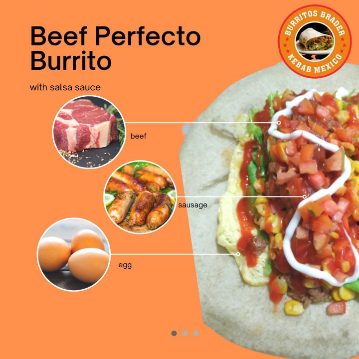 Beef Perfecto Burrito 2