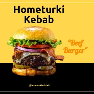 Beef burger berbagi untuk driver