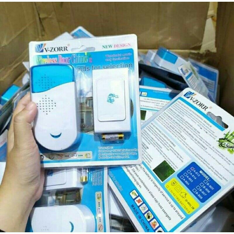 Bell Pintu Wireless Tanpa Kabel 2