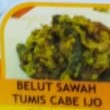 Belut Sawah Tumis Cabe Ijo