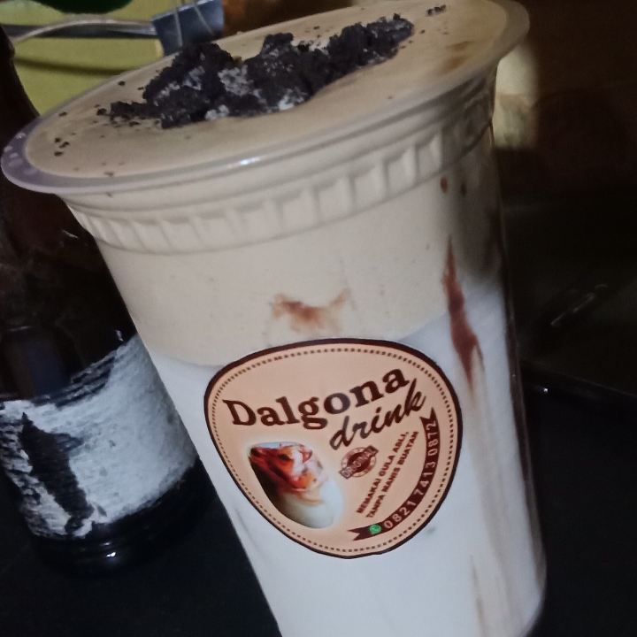 Milk Coklat Beng-Beng Dalgona