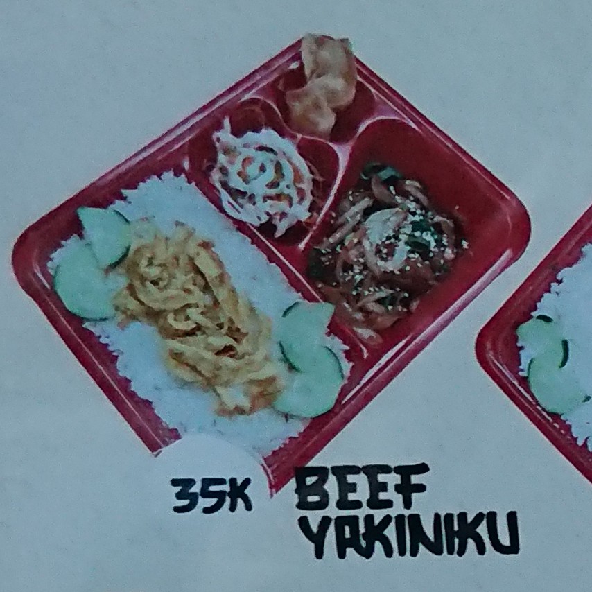 Bento Beef Yakiniku