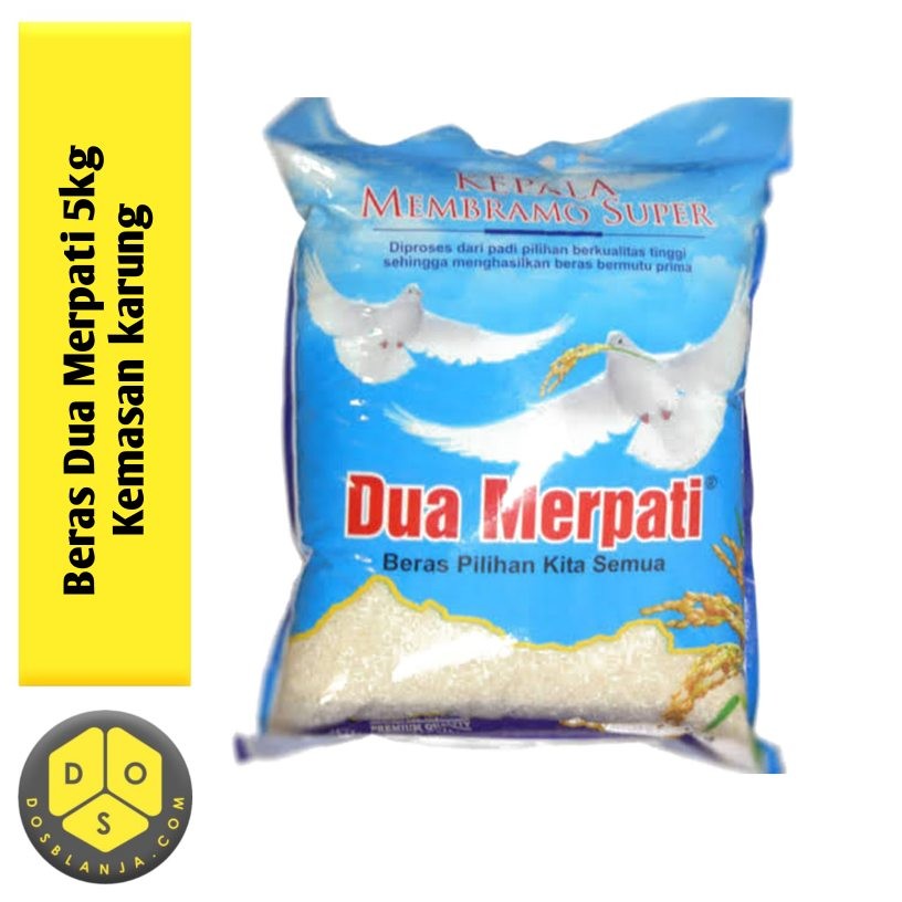 Beras Dua Merpati 5kg