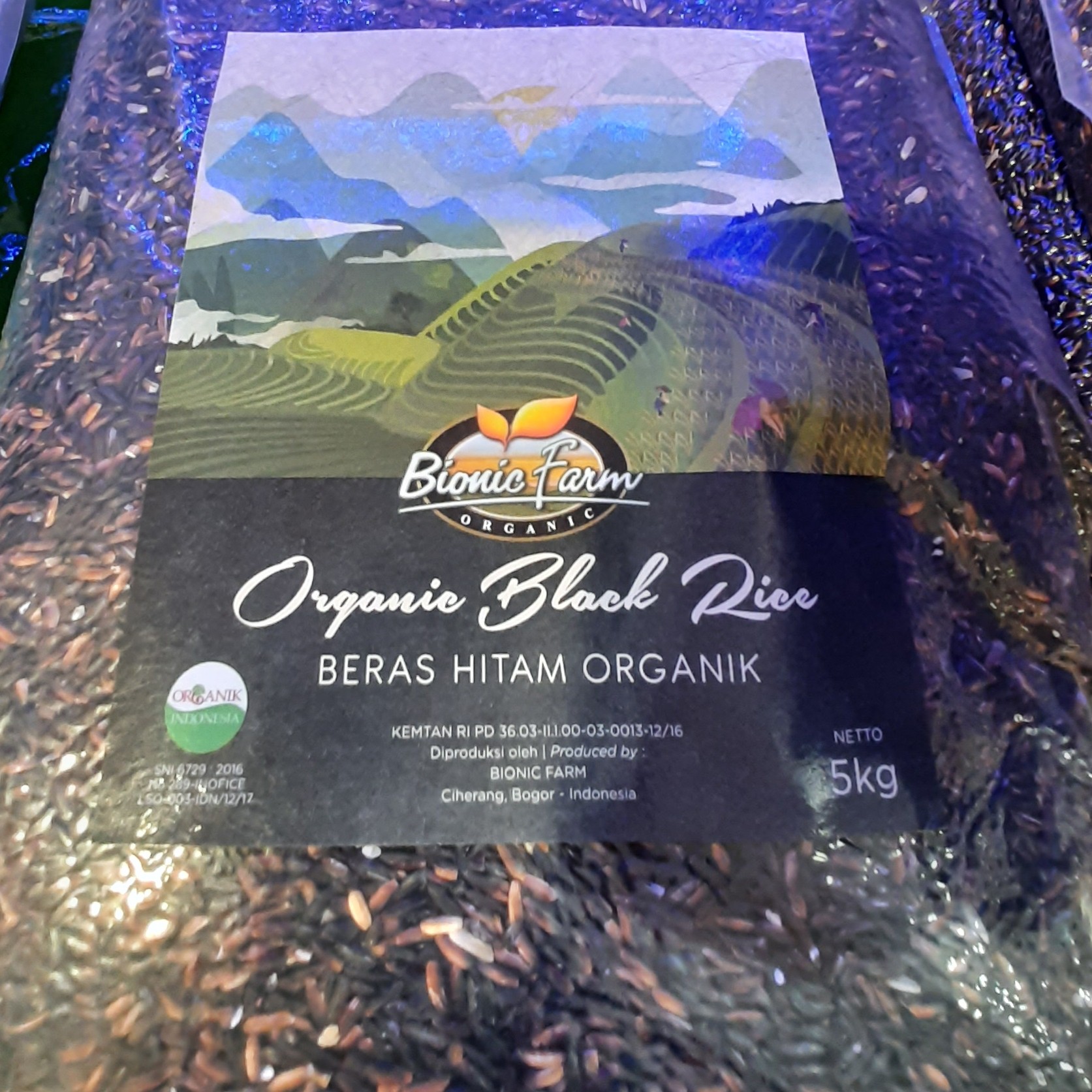 Beras Hitam Organic 5kg