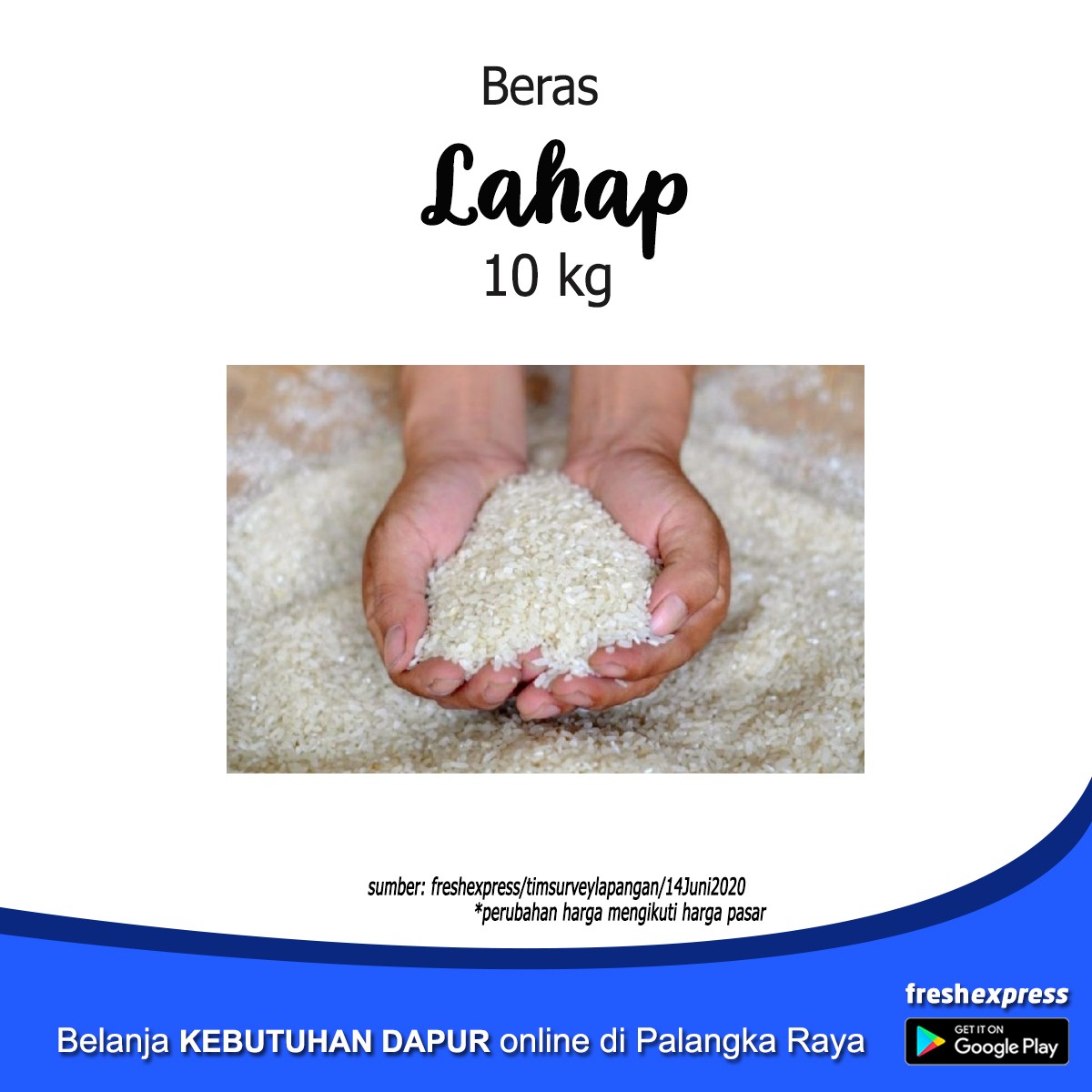 Beras Lahap 10 Kg