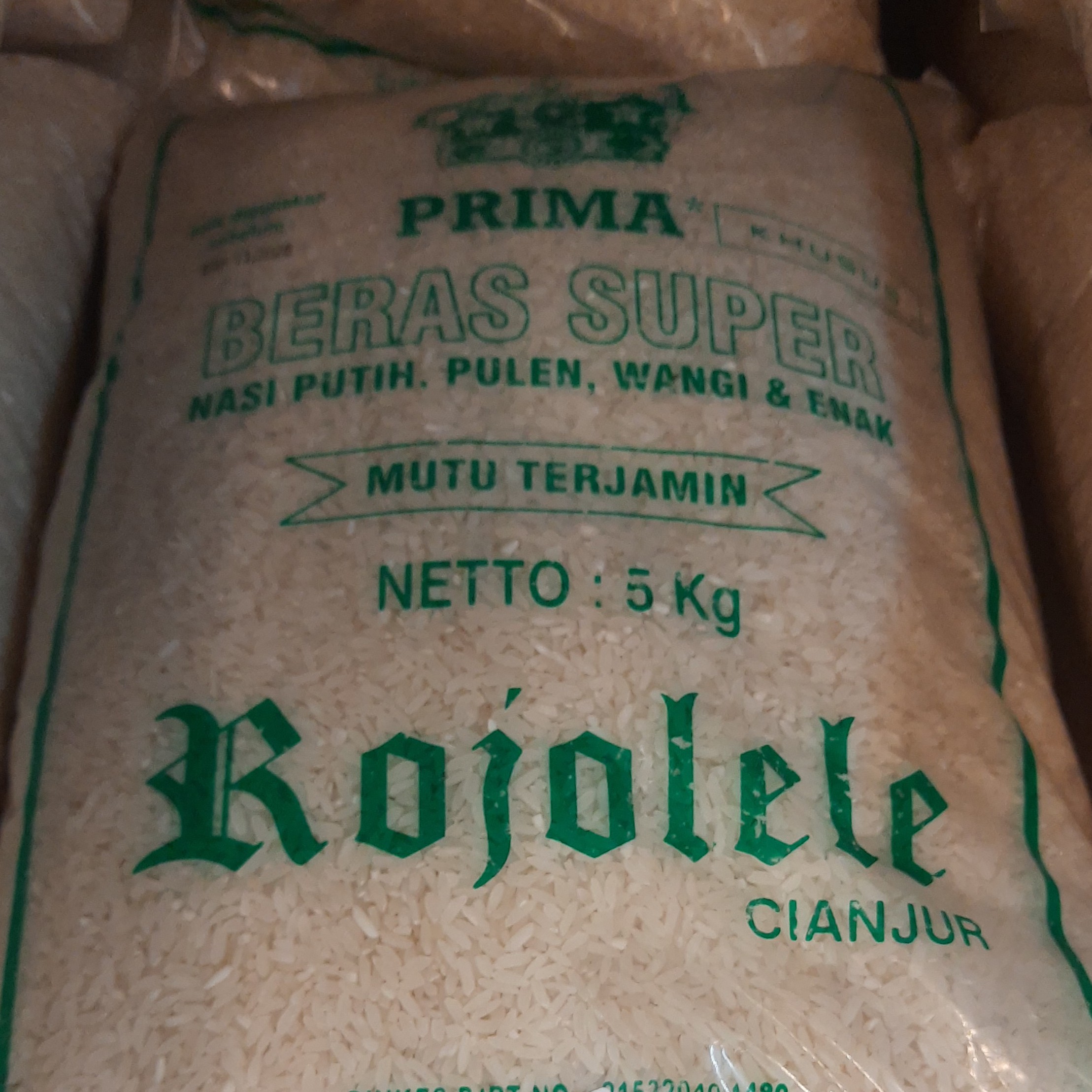 Beras Rojolele Cianjur 5 Kg