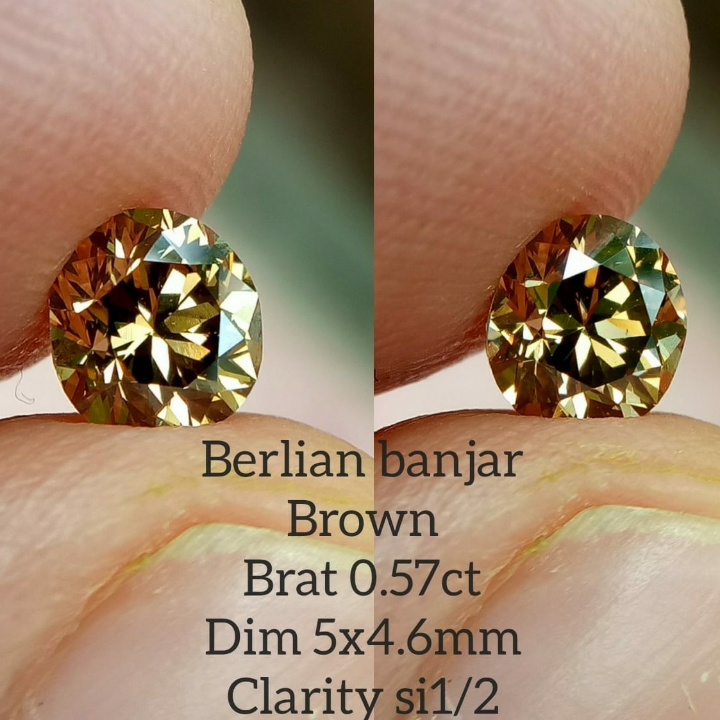 Berlian Banjar Color Brown Cola