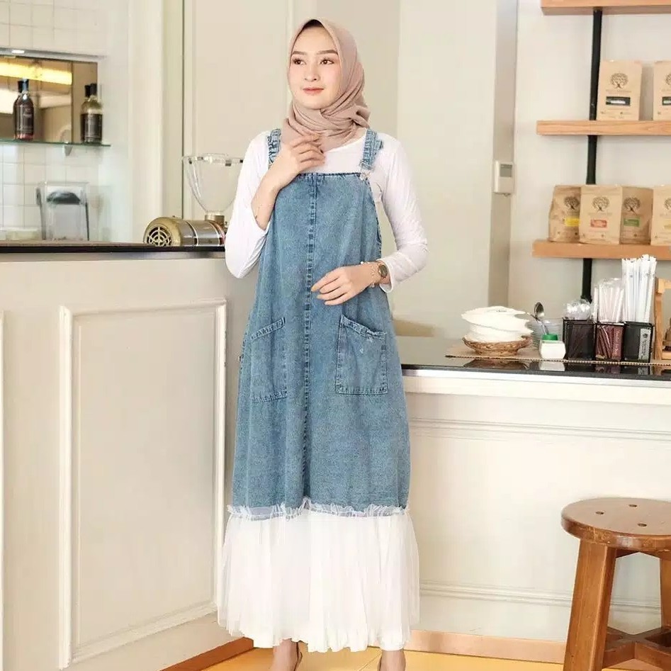 Best Seller  Mozy Overall  Over All Jeans Premium  Outfit Termura