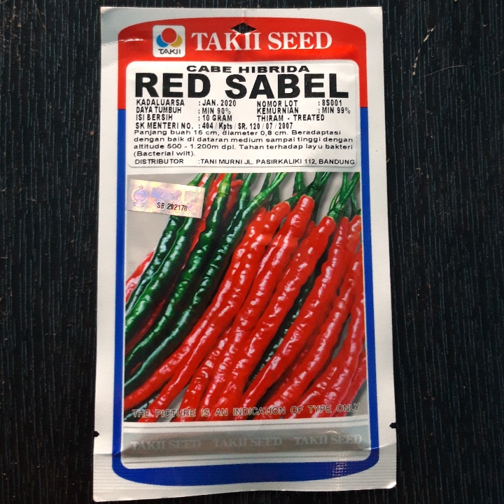 Bibit Cabe Merah RED SABEL