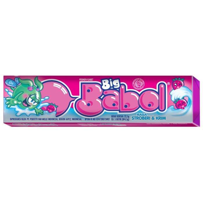 Big Babol Strawberry 20g