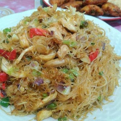 Bihun Goreng Ayam Suwir