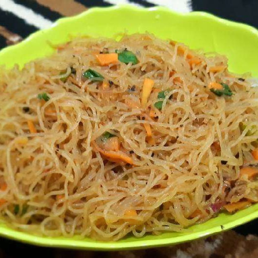 Bihun Goreng-rebus 