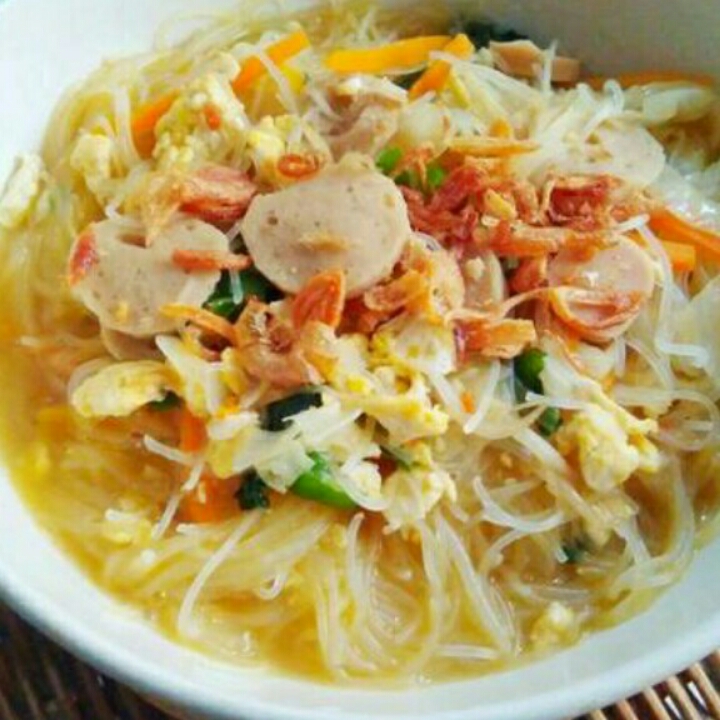 Bihun Rebus Biasa