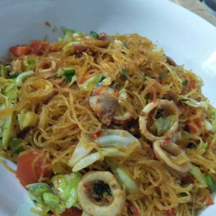 Bihun Rebus Cumi