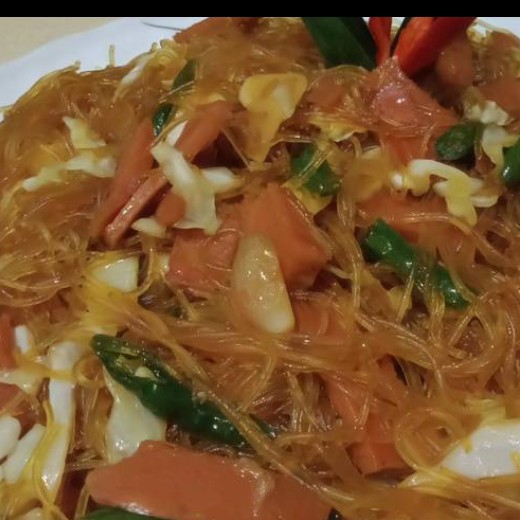 Bihun Rebus Sosis