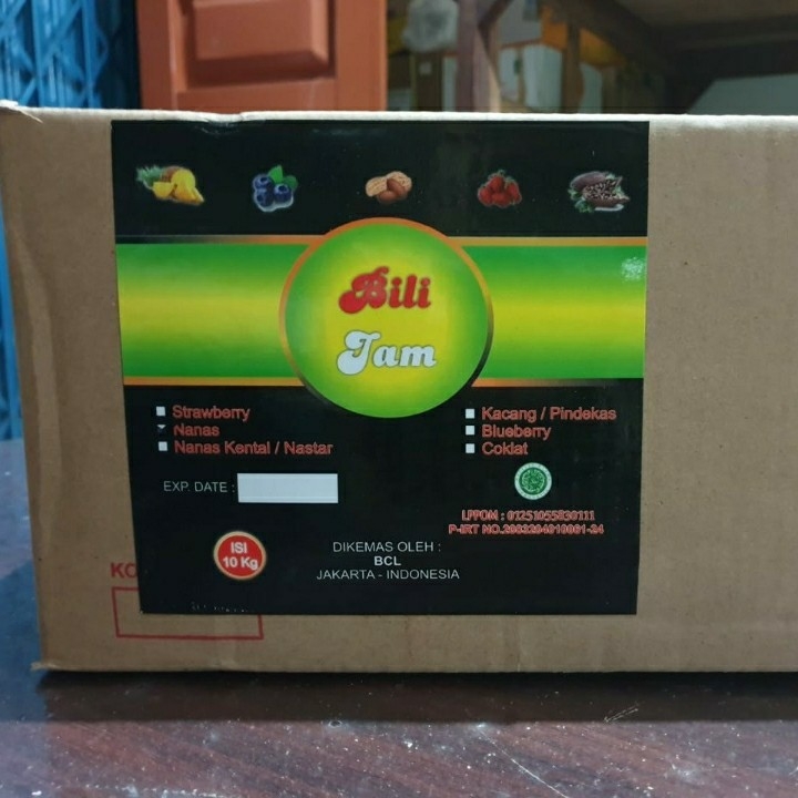 Billi Jam 10kg Strawberry