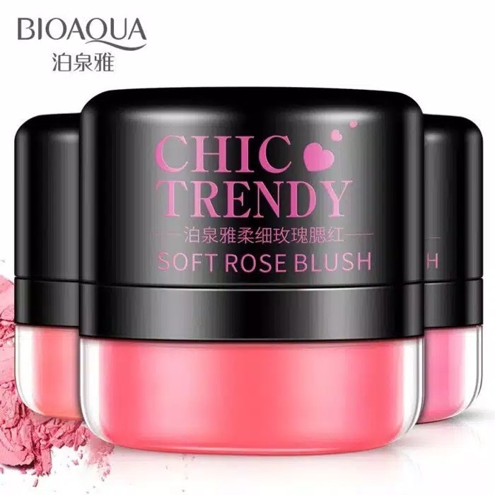 Bioaqua chic trendy rose blushon