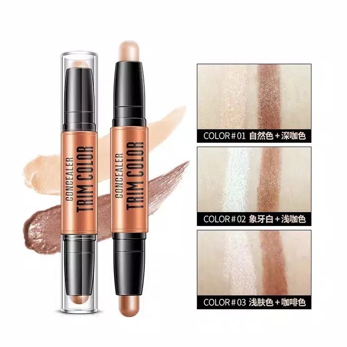 Bioaqua trim color concealer 