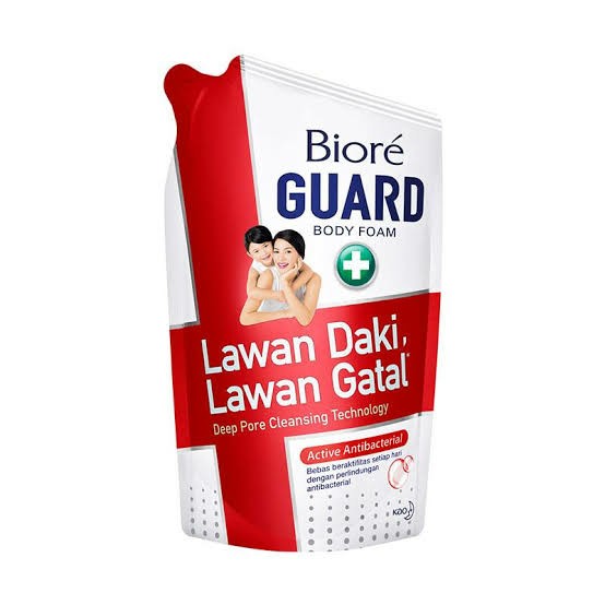 Biore Body Foam Guard Activ Anti Bacterial 450 Ml
