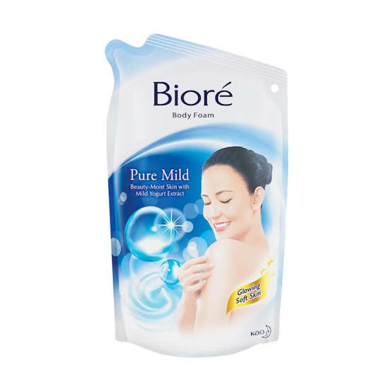 Biore Body Foam Pure Mild 250 Ml