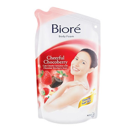 Biore Body Foam Cheerful Chocoberry 250 Ml