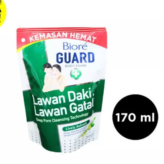 Biore Guard Lively Fresh 170 Ml