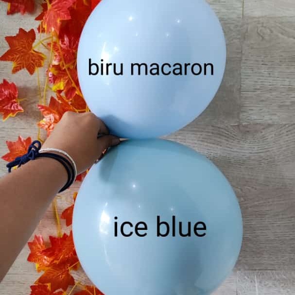 Biru Macaron X Ice Blue