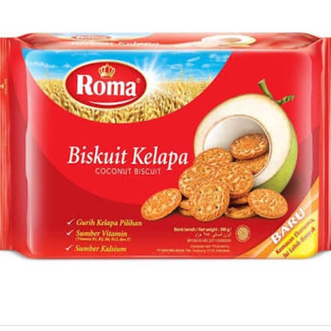 Biskuit Roma Kelapa