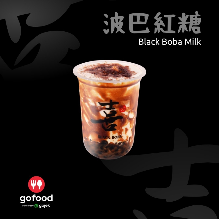 Black Boba Milk